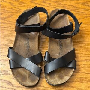 Papillio Kids Black Sandals